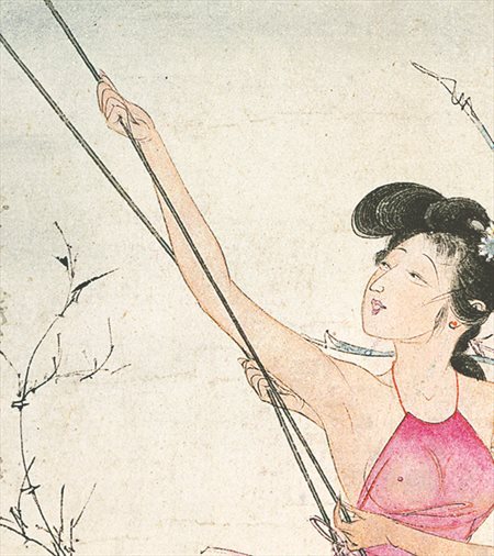 息县-胡也佛的仕女画和最知名的金瓶梅秘戏图